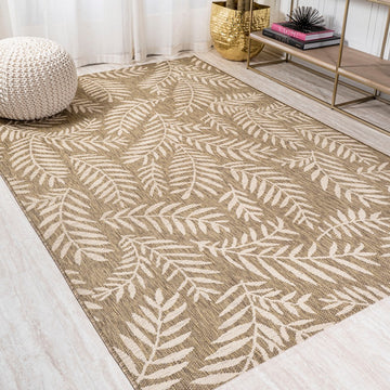 Nevis Palm Frond Indoor/outdoor Area Rug